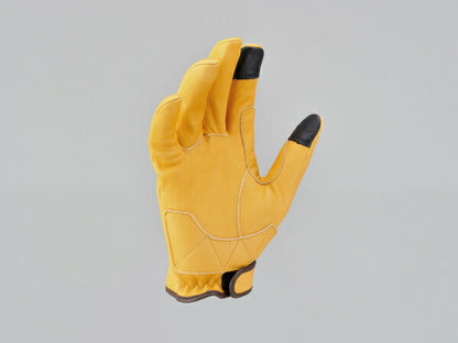 HBG-037 内縫い グローブ ショート キャメル XL