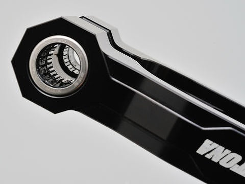 Rear Lowering Link Rod, Black Anodized Aluminum, Machined Finish, CRF1000L Africa Twin
