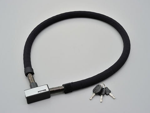 ストロンガースチールリンクロック シルバー 1200ｍｍ キーロックタイプ 1050g