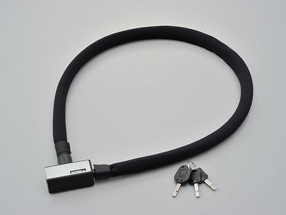 ストロンガーワイヤーロック シルバー 1200ｍｍ キーロックタイプ 670g