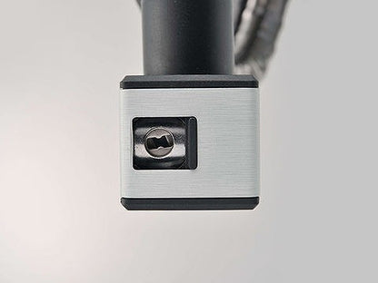 ストロンガーワイヤーロック シルバー 1800ｍｍ キーロックタイプ 900g