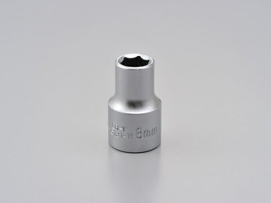 ショート六角ソケット 6ポイント 10MM