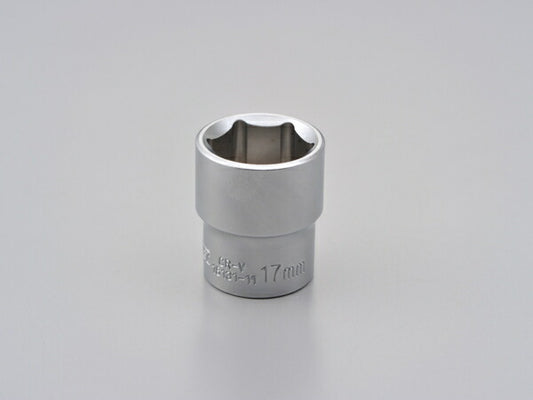 ショート六角ソケット 6ポイント 17MM