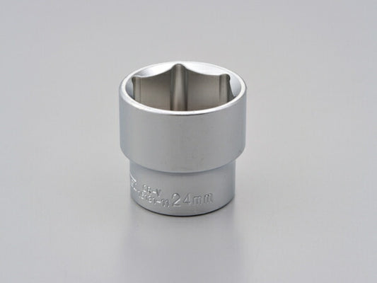 ショート六角ソケット 6ポイント 24MM