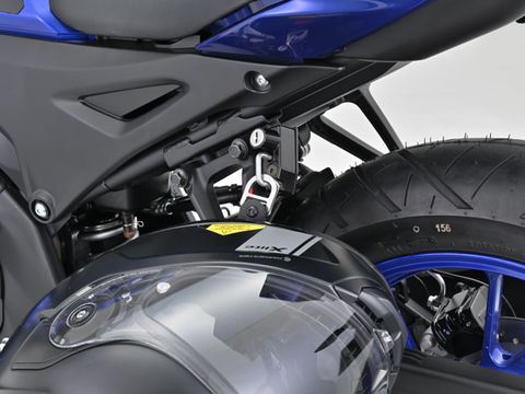 ヘルメットホルダー YZF-R15/R125 MT-125