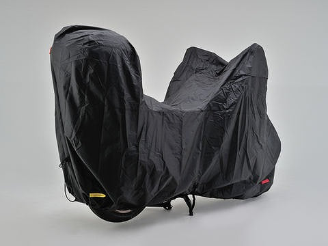 カバー ウォーターレジスタント ライト ブラック Mサイズ トップケース装着車用
