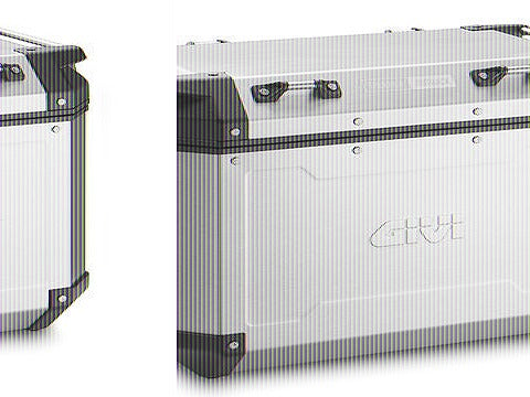 Givi OBKN48APACK2 Aluminum Cases, Left and Right Set, 48L