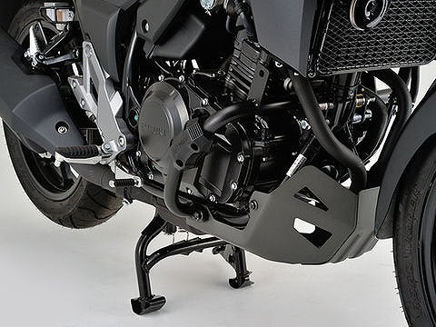 パイプエンジンガード Lower スチール製マットブラック塗装仕上げ V-STROM250