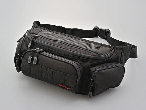 ヘンリービギンズ ウエストバッグ DH-735 ブラック 5L
