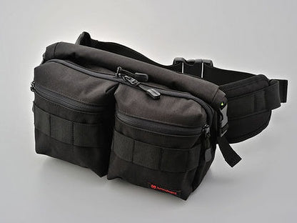 ヘンリービギンズ 防水ウエストバッグ DH-737 ブラック 4L