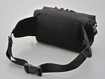 ヘンリービギンズ 防水ウエストバッグ DH-737 ブラック 4L