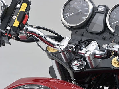 バイク専用電源 メインキー連動 USB1ポート USB 5V2.4A