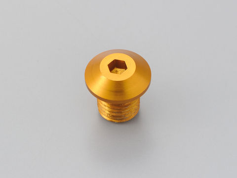 Mirror Hole Cover Bolt M10 Right-Hand Thread, 1 pc, Gold