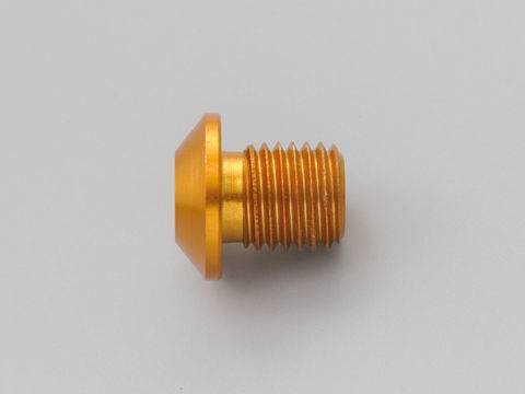Mirror Hole Cover Bolt M10 Right-Hand Thread, 1 pc, Gold