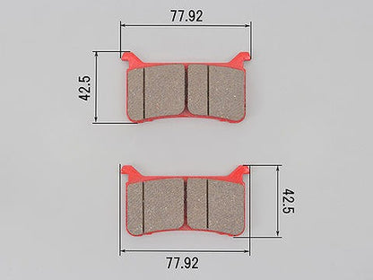 赤パッド フロント用