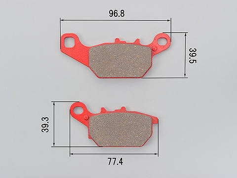赤パッド フロント用