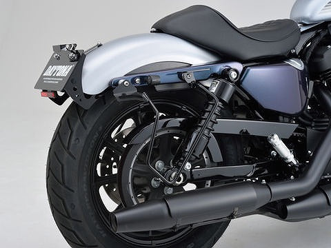 サドルバッグサポートLINK グロスブラック 左右セット