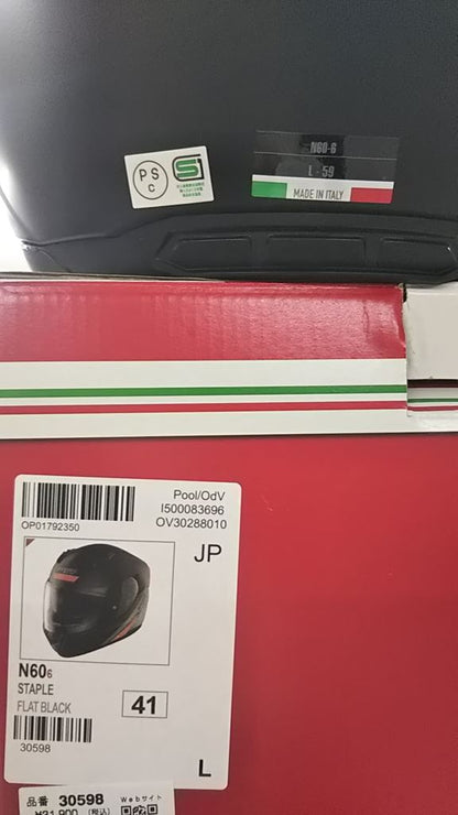 ノーラン NOLAN N606 MUSE グレー/69 L