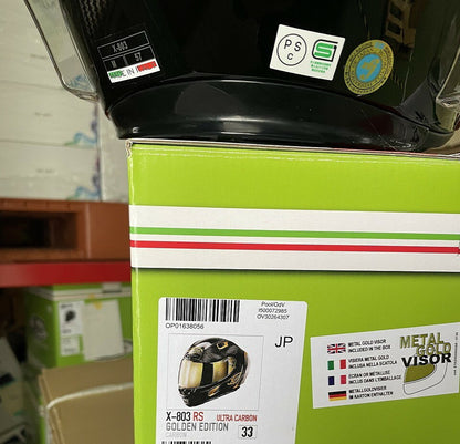 NOLAN X-lite X-803RS ULTRA CARBON DECEPTION ヘルメット イエロー/78 M