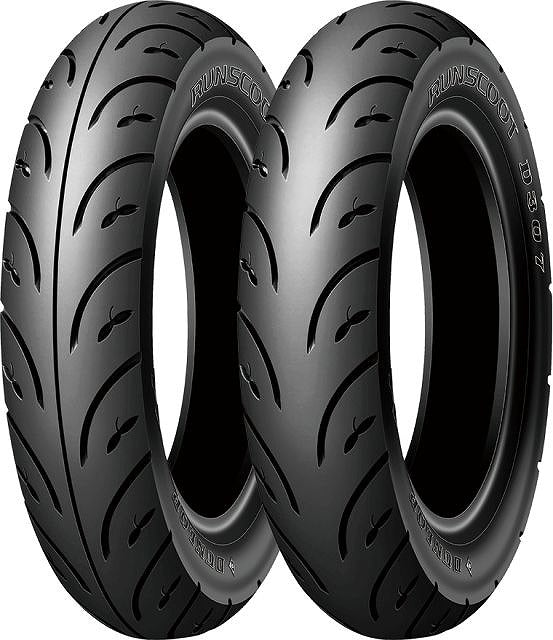 DUNLOP RUNSCOOT D307F 110/70-12 47L Front Tubeless Bias