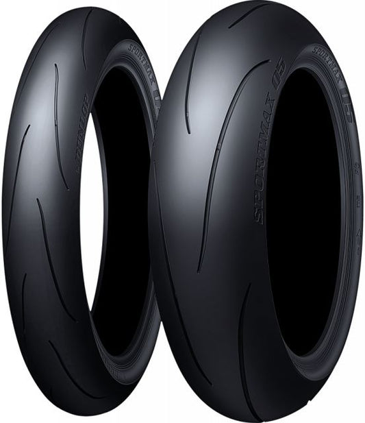 ダンロップ SPORTMAX スポーツマックス Q5 180/55ZR17M/C (73W) リア TL 1本入り