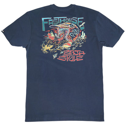 ファストハウス バハスタイル Tシャツ ネイビー