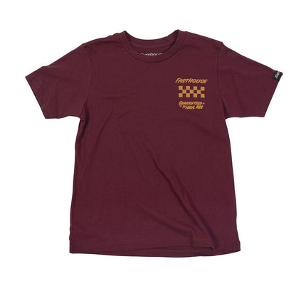 オールアウト Tシャツ マルーン ユース