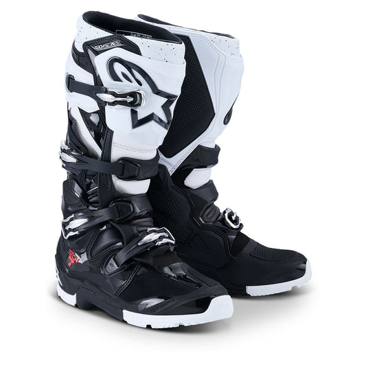 TECH7 Enduro Boots Black/White