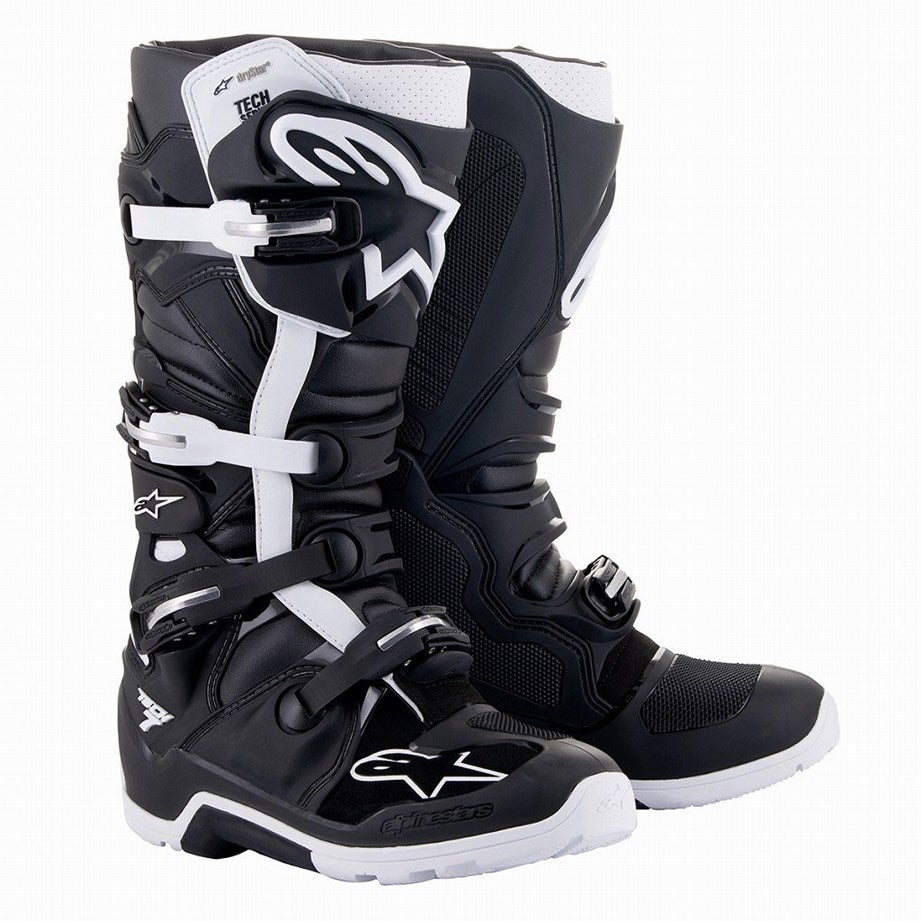 TECH7 Enduro Drystar Boots Black/White