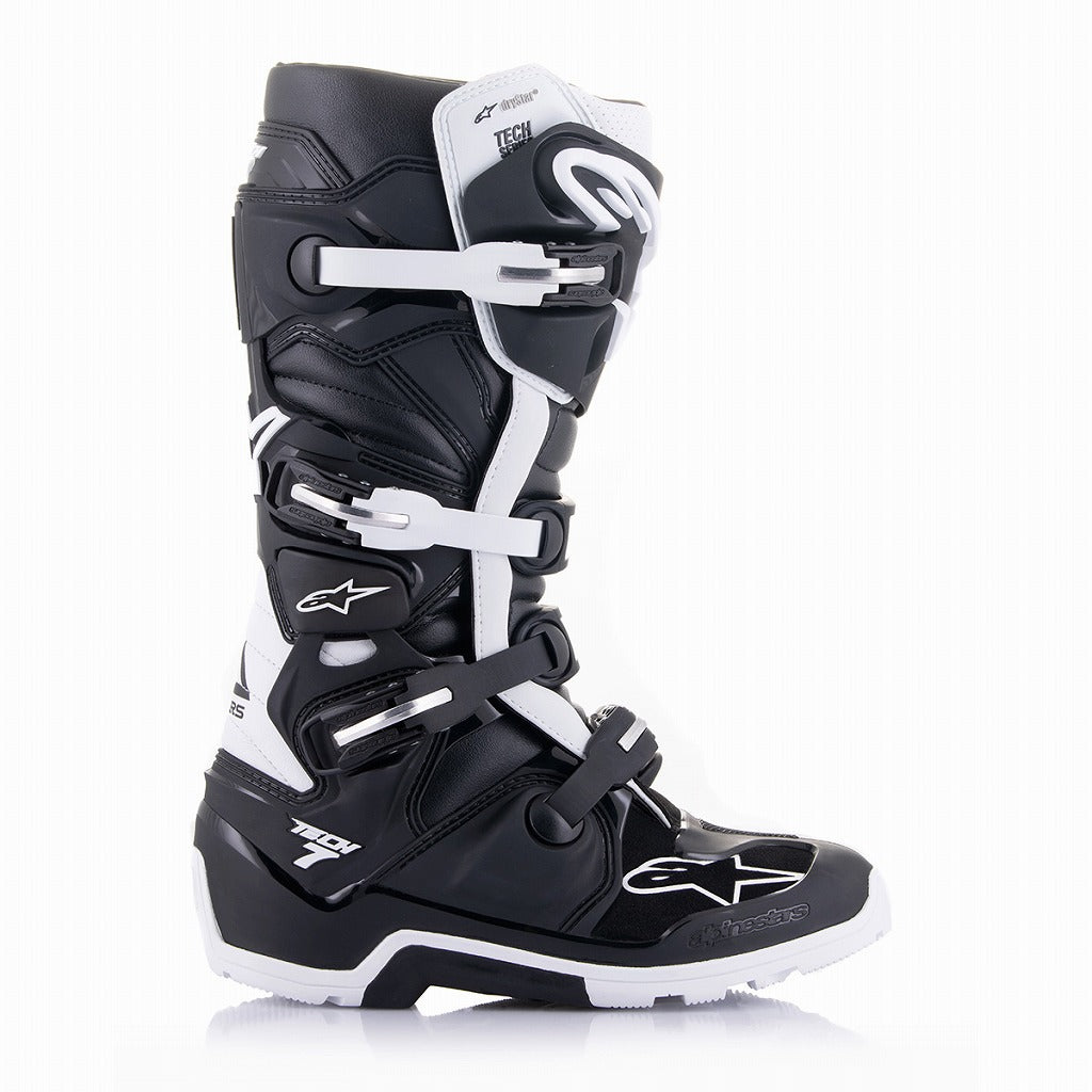 TECH7 Enduro Drystar Boots Black/White