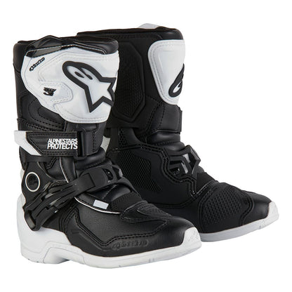 Kids TECH3S Boots White/Black