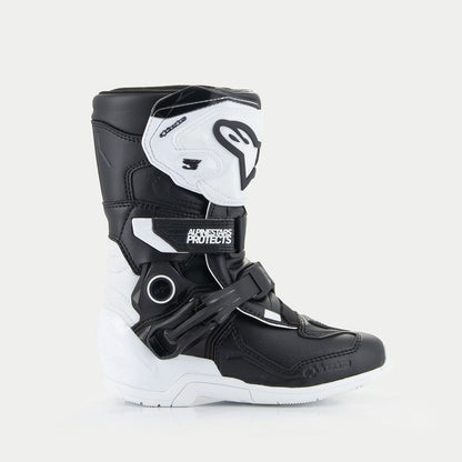 Kids TECH3S Boots White/Black