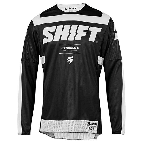 ブラックレーベル ストライクジャージ ブラック/ホワイト Mサイズ