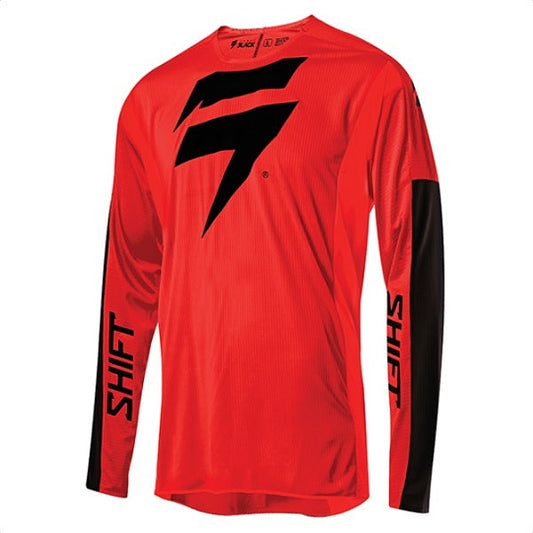 【アウトレット】ブラックレーベル レース1 ジャージ レッド/ブラック Lサイズ