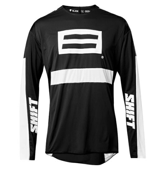 ブラックレーベル　G.I.フロー ジャージ ブラック/ホワイト Lサイズ