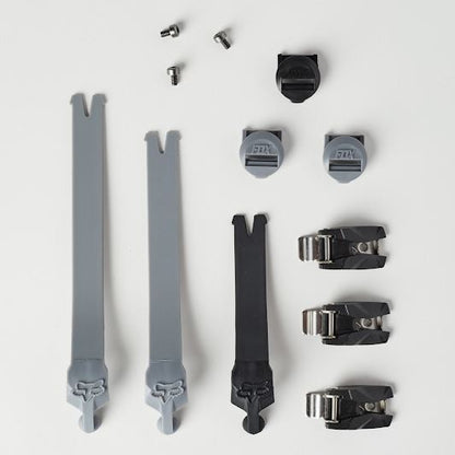 Compu X Compu X Boot Straps/Buckles/Strap Pass Gray