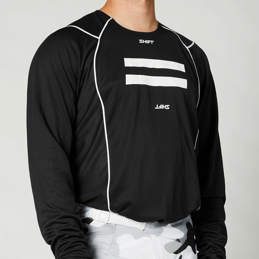 ジャージ ホワイトレーベル G.I.フロー ブラック Sサイズ