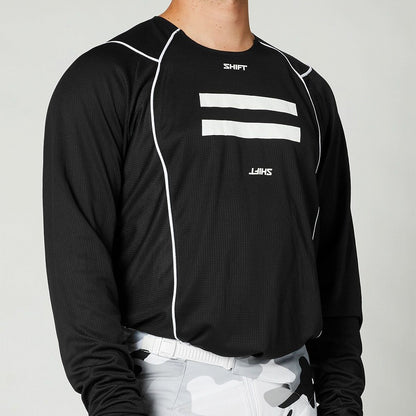 ジャージ ホワイトレーベル G.I.フロー ブラック Sサイズ