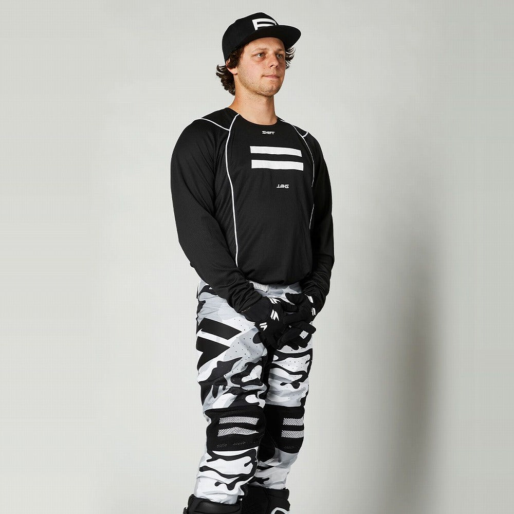 ジャージ ホワイトレーベル G.I.フロー ブラック Sサイズ