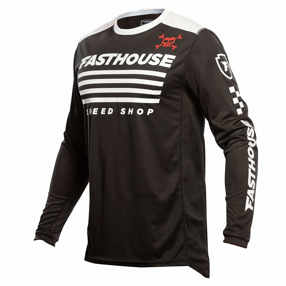 Grindhouse Jersey Haruto Black/White Long Sleeve