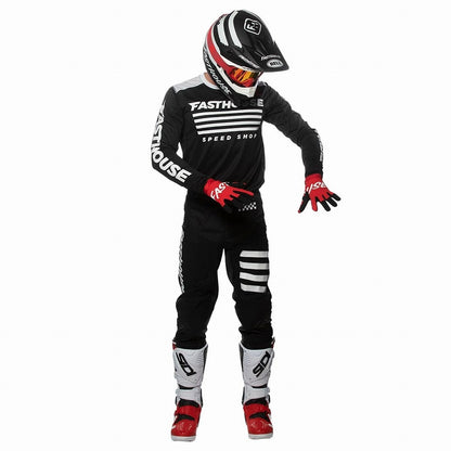 Grindhouse Jersey Haruto Black/White Long Sleeve