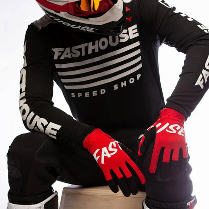 Grindhouse Jersey Haruto Black/White Long Sleeve