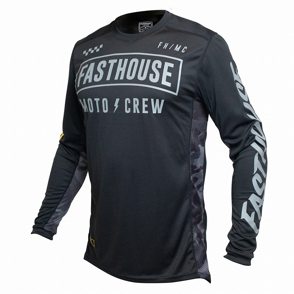 Off-Road Jersey Strike Black/Camo Long Sleeve
