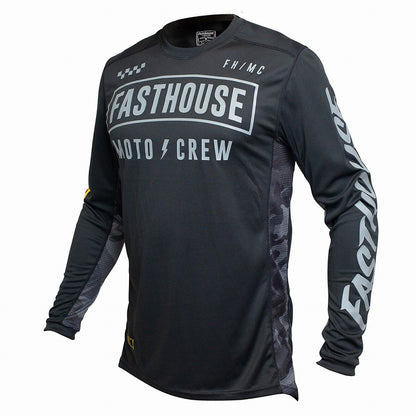 Off-Road Jersey Strike Black/Camo Long Sleeve