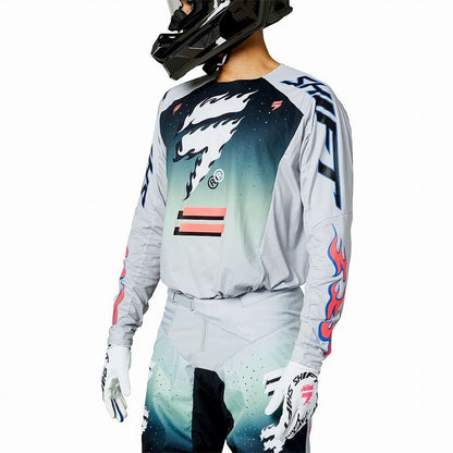 ジャージ ブラックレーベル リーン マルチカラー Mサイズ