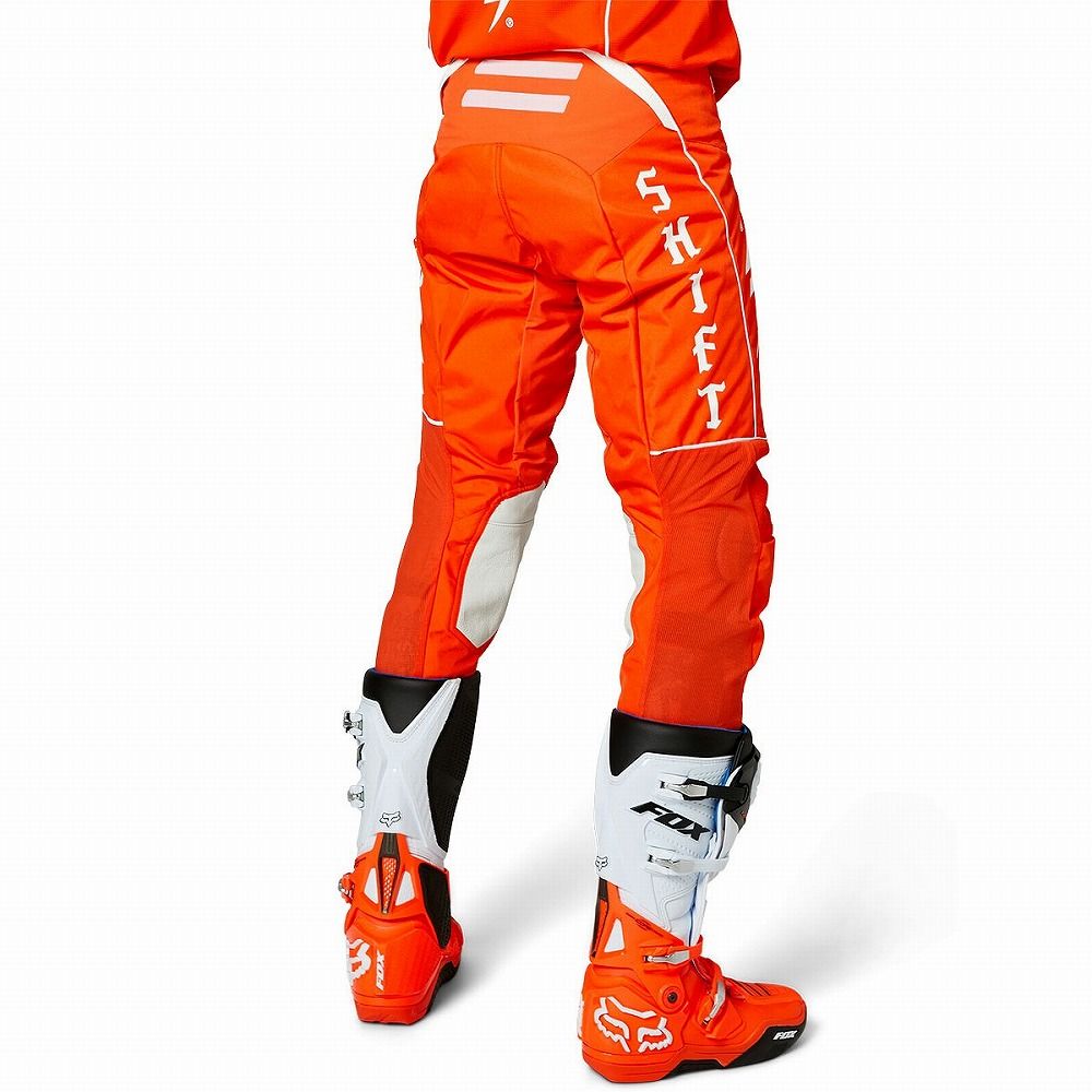 パンツ ブラックレーベル ビーム オレンジ/ホワイト 30インチ