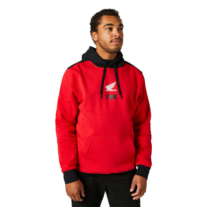 HONDA Wing Pullover Hoodie Flame Red