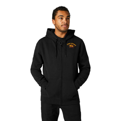 Atbay Zip-Up Hoodie Black