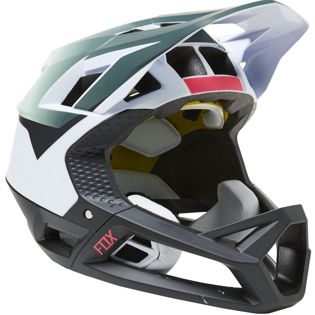 Proframe Graphic Helmet White