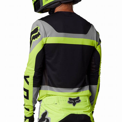 Flexair Jersey Effect Fluorescent Yellow Long Sleeve
